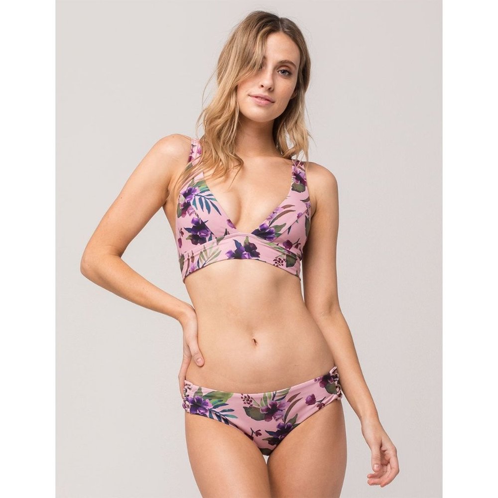 Tilly's Byrds of Paradise NWT Demasia Bikini Top and Bottom Set size Medium